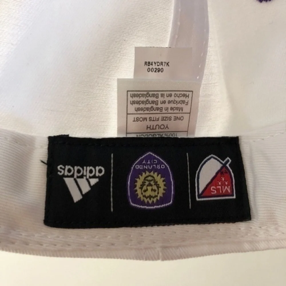 Orlando City SC Adidas Boys 8-20 Cap